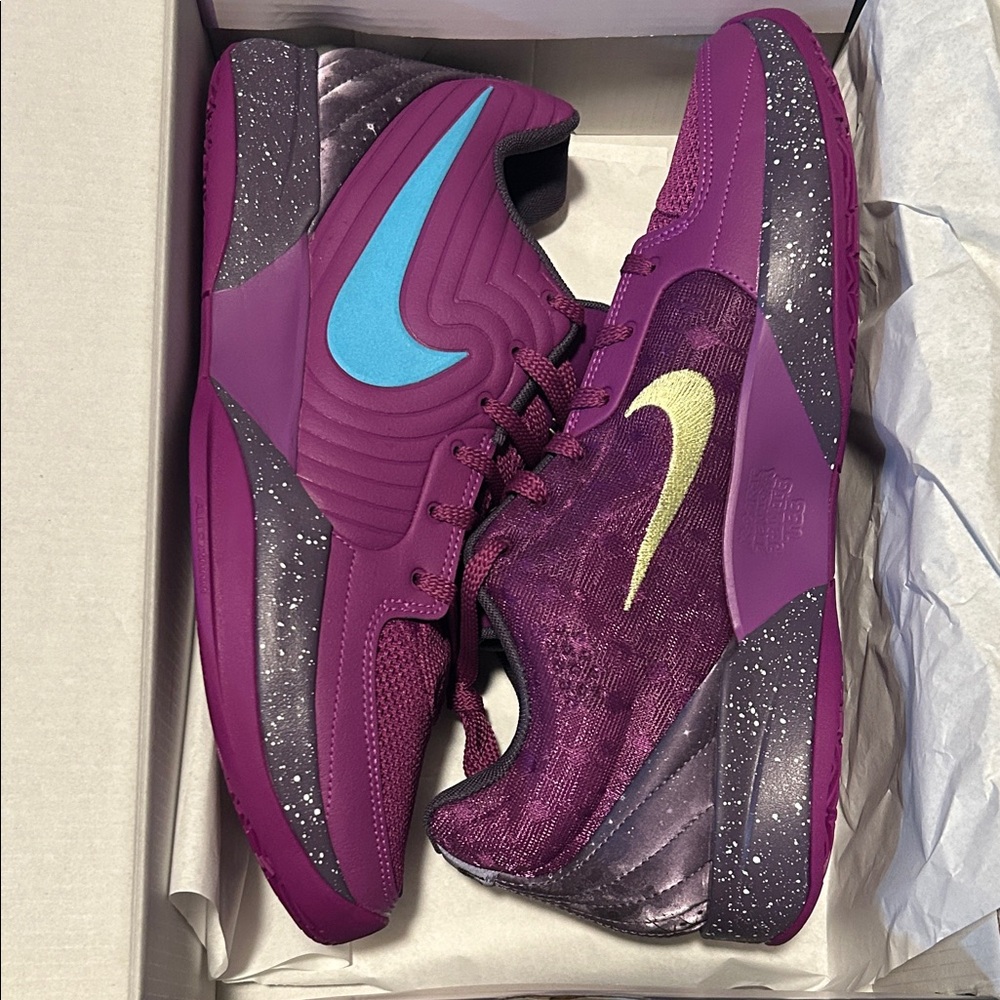 Nike Men's Athletic Shoes in Purple and Teal-Ja morant ja 2